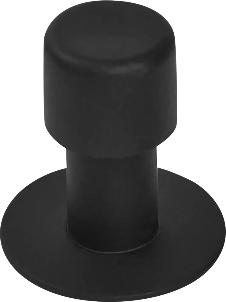 ЗЕНИТ Стопор дверной напольный УД-01 BM с резиновым амортизатором 86489444