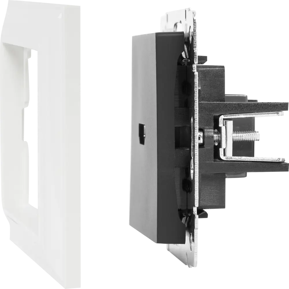 Розетка HDMI встраиваемая Werkel, цвет черный Встраиваемые механизмы STLM-2125979 - Вид №5