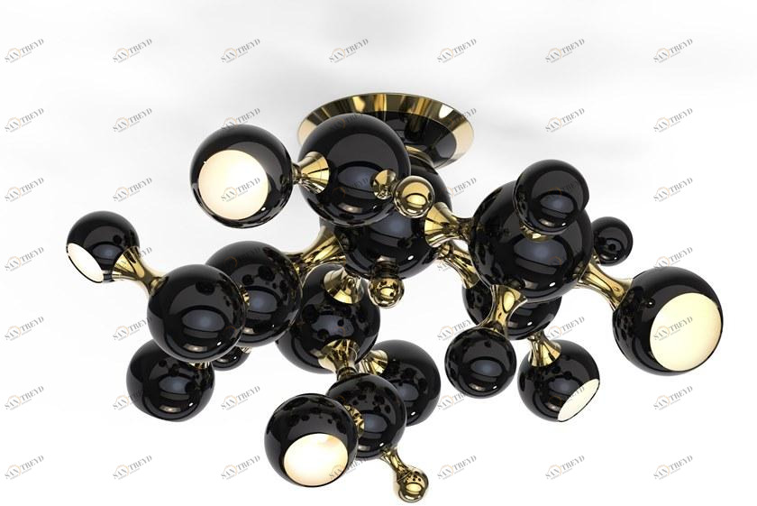 Delightfull Галогенная потолочная лампа из алюминия Atomic sun-id-1453663