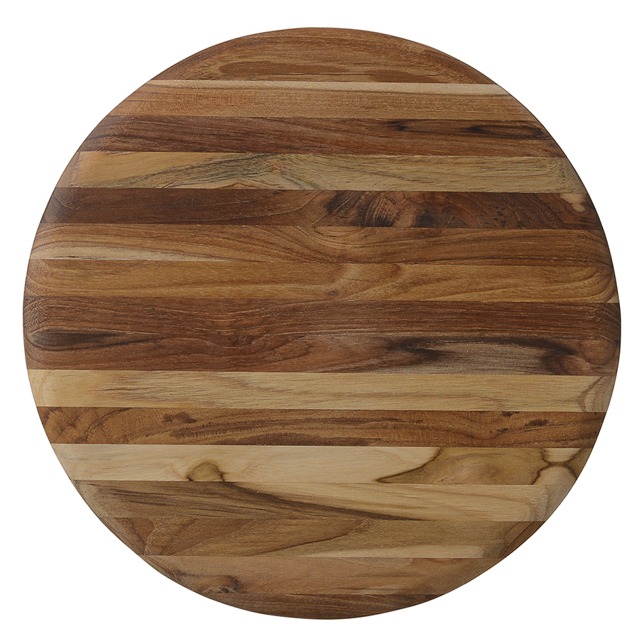 TH209 Доска сервировочная elegant круглая 33 см TEAKHAUS  - Вид №7