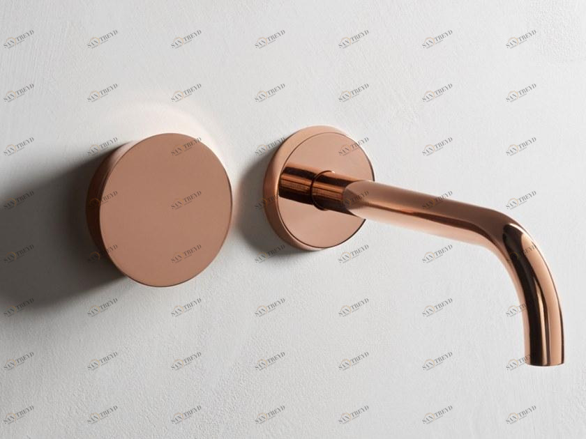 The Watermark Collection Настенный смеситель для мойки на 2 отверстия Zen Zen05 Santreyd