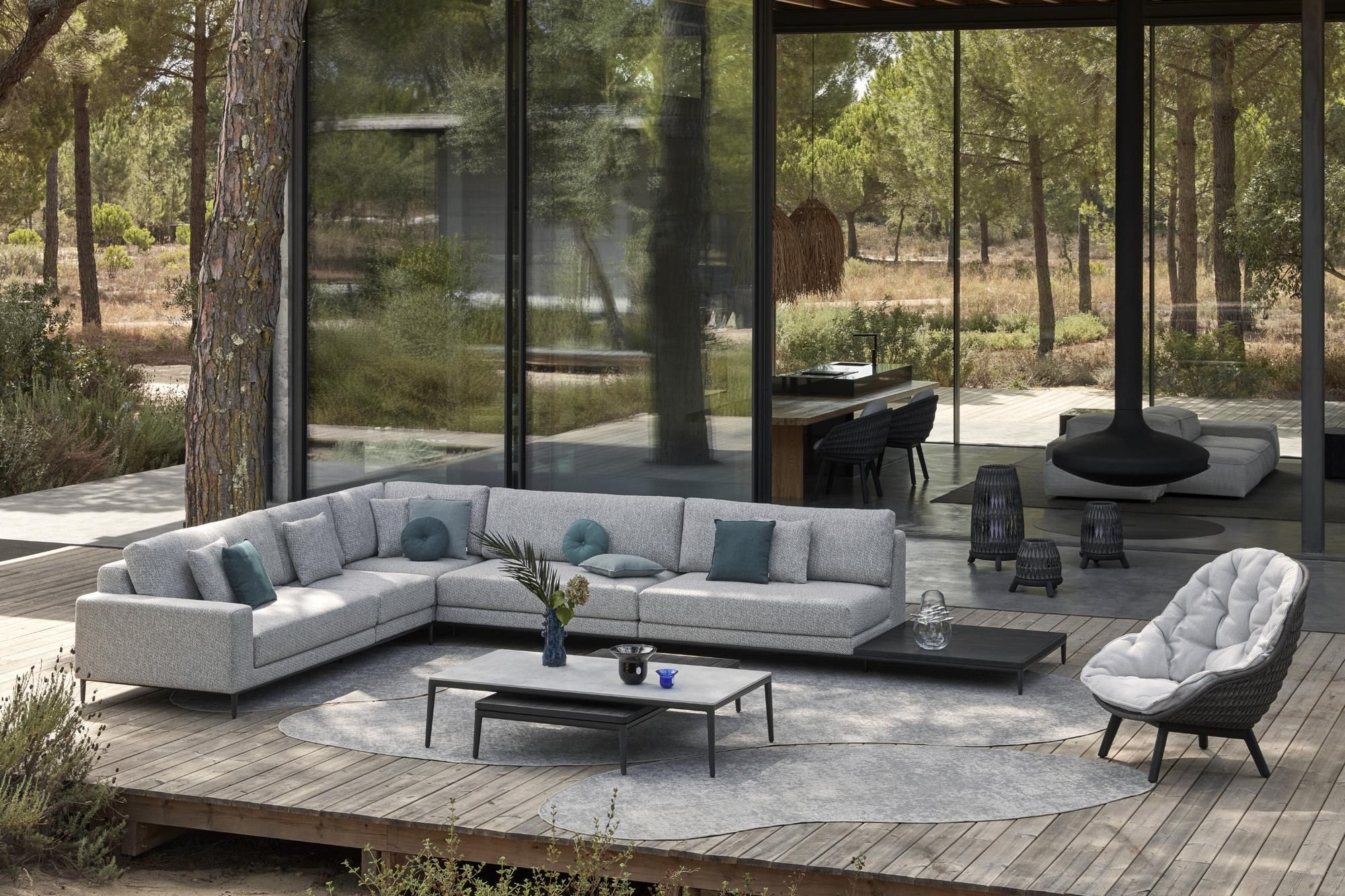 Тканевое садовое кресло с подлокотниками MANUTTI Sandua ARCH-00073185 - Вид №15