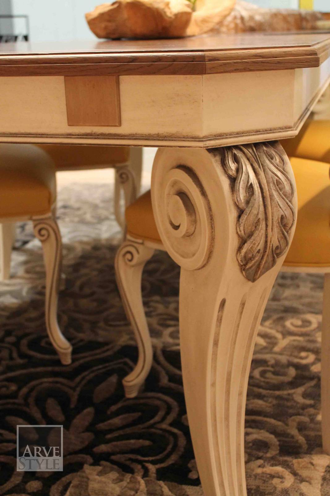 Деревянный прямоугольный выдвижной стол для гостиной Arvestyle паркет ARCH-00136063 - Вид №16