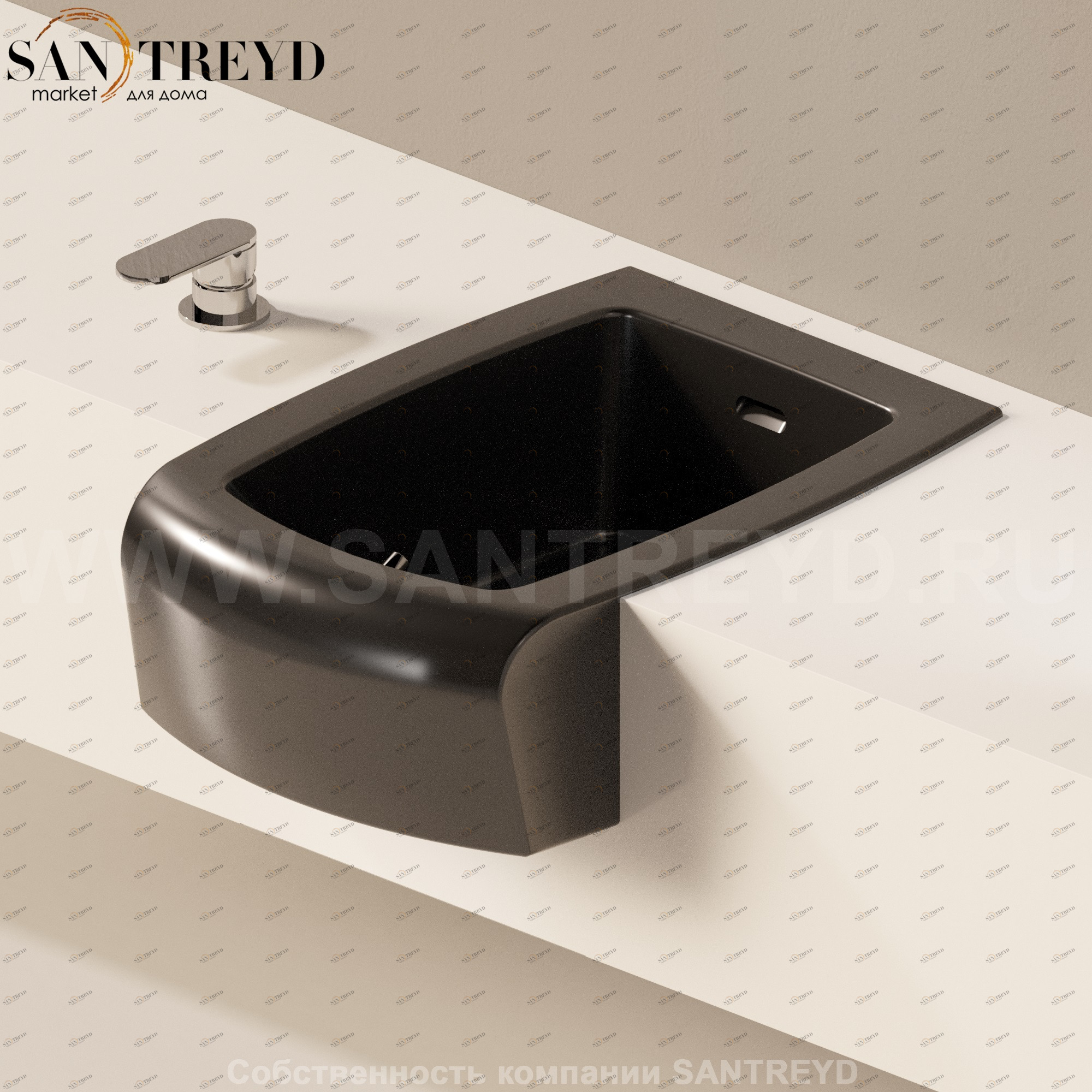 UNAB9017 Биде подвесное Una Ceramica Flaminia