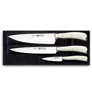 Набор кухонных ножей Ikon Cream White, 3 шт.