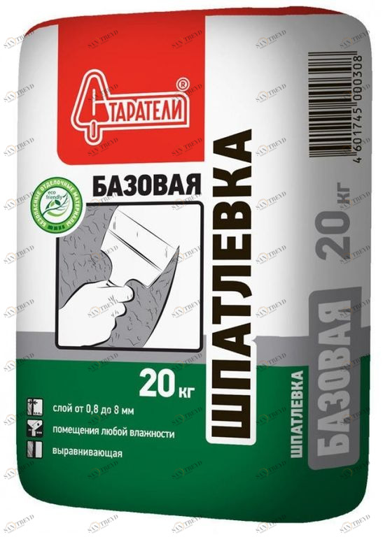 Шпатлевка Старатели базовая 20кг 356