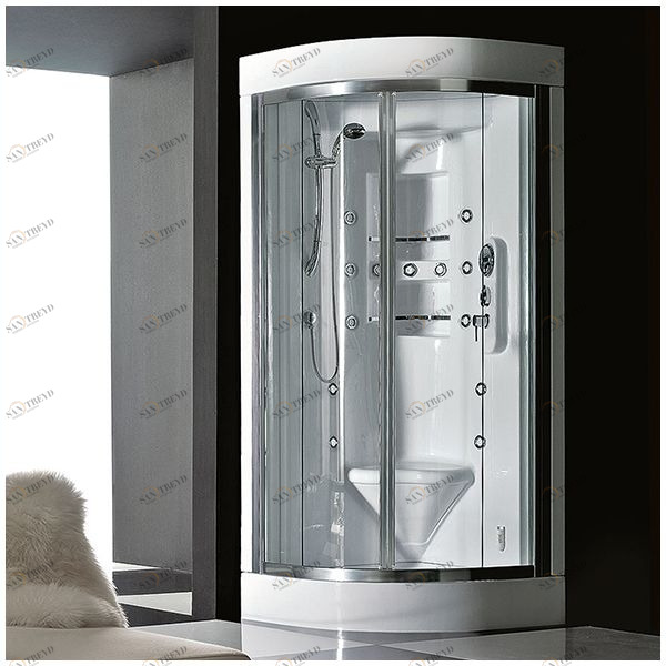 Душевая кабина Gruppo treesse Acquazzurra 90 STI-B7596D белая с гидромассажем угловая правая STIB7596D