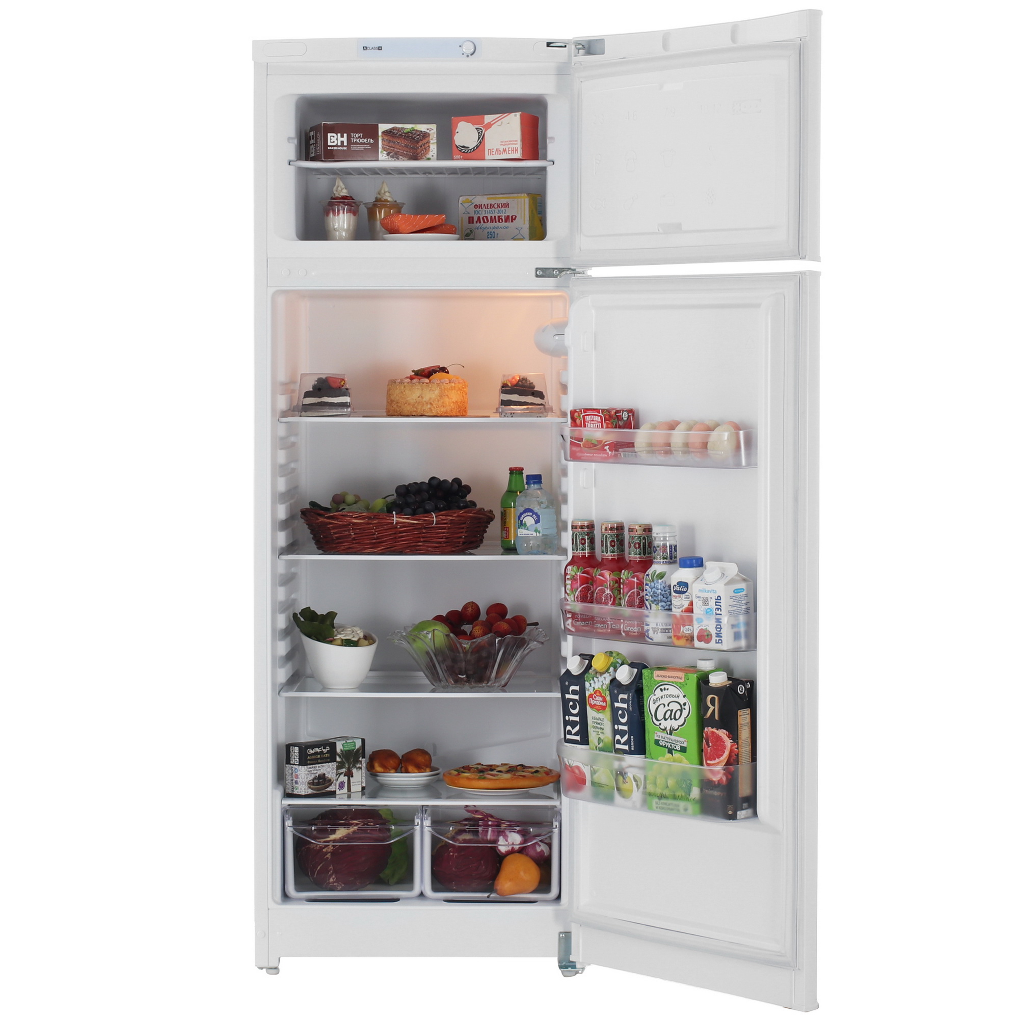 1001197 Холодильник с морозильником   Indesit TIA 16 белый STDN-0006240 - Вид №5