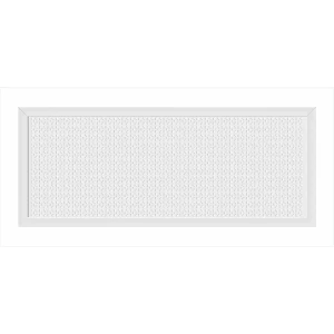 Экран для радиатора Дамаско МДФ 150x60 см белый 85304972 STLM-2145013