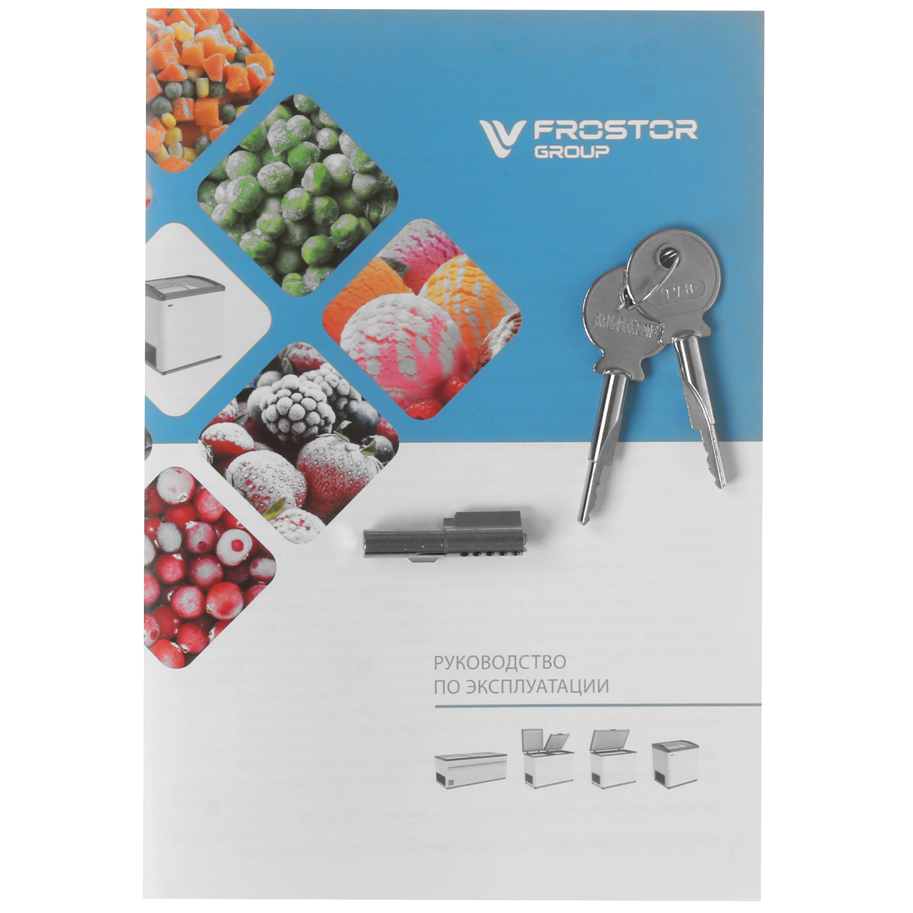 1229601 Морозильный ларь Frostor Gellar FG 700 E белый, красный STDN-0136003 - Вид №7