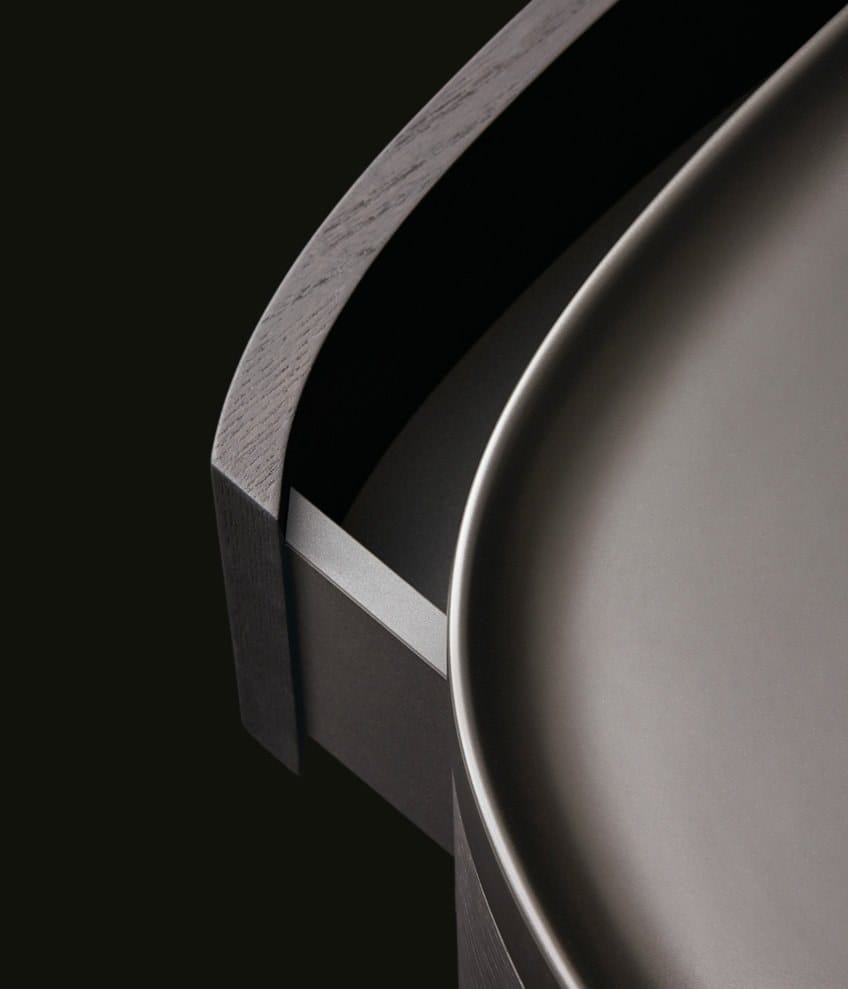 Деревянная тумбочка с ящиками Poliform джентльмен ARCH-00089732 - Вид №8