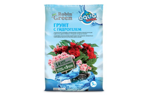 18441373 Универсальный грунт с гидрогелем 5 л 4607189273667 Робин Грин