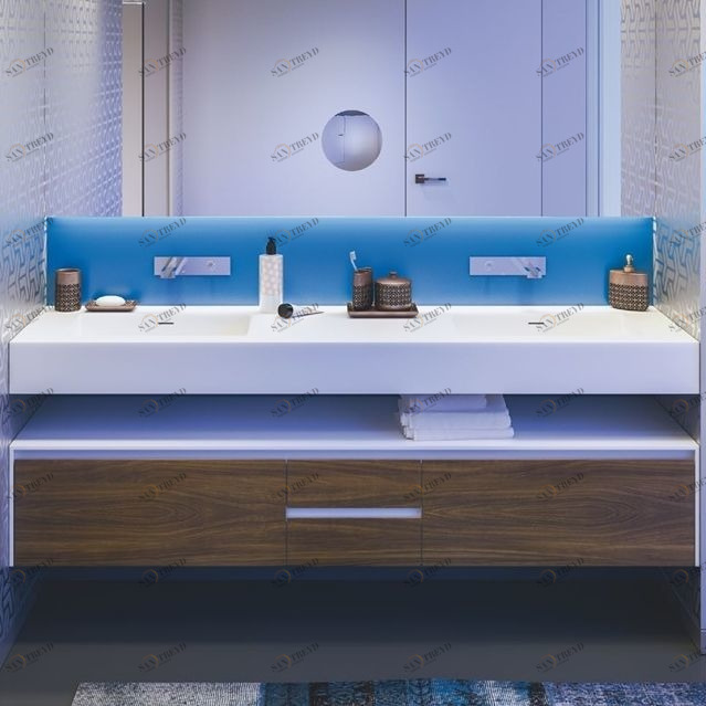 Moma Design Тумба подвесная с ящиками 1800 Slimline4 350 палисандр SLQ109183PA