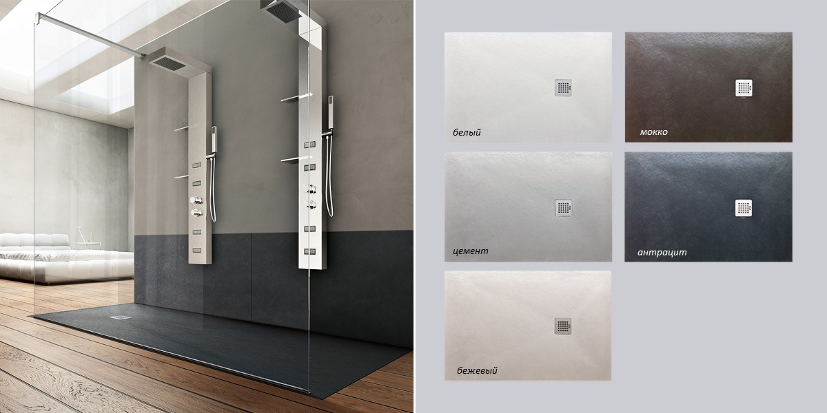 Душевой поддон Forma 90 см 5FRA1NO Gruppo Geromin - Вид №1