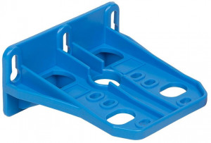 Одинарный пластиковый кронштейн для корпусов Slim Line 10" (Итальянский стиль) Aquafilter FXBR1PN, 594