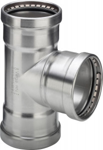 Viega Тройник Sanpress Inox XL 2318XL (482749)