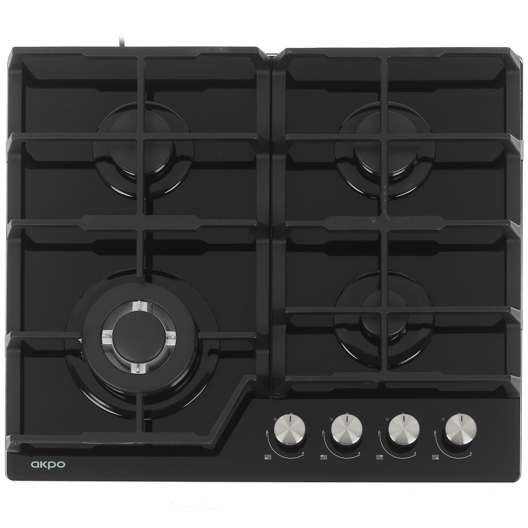8159964 Газовая варочная поверхность Akpo PGA 604 HGC-T BL STDN-0101662