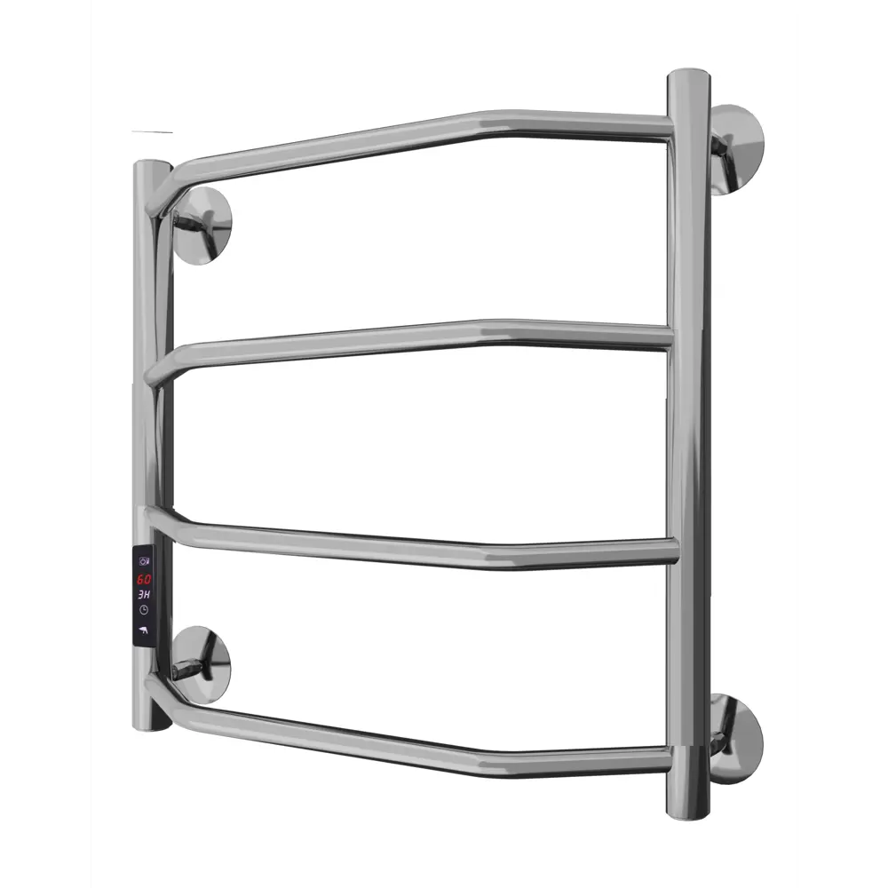 Полотенцесушитель электрический Арго Флоран Гранд 500x400 мм 60 Вт лесенка цвет хром STLM-2078980 - Вид №1