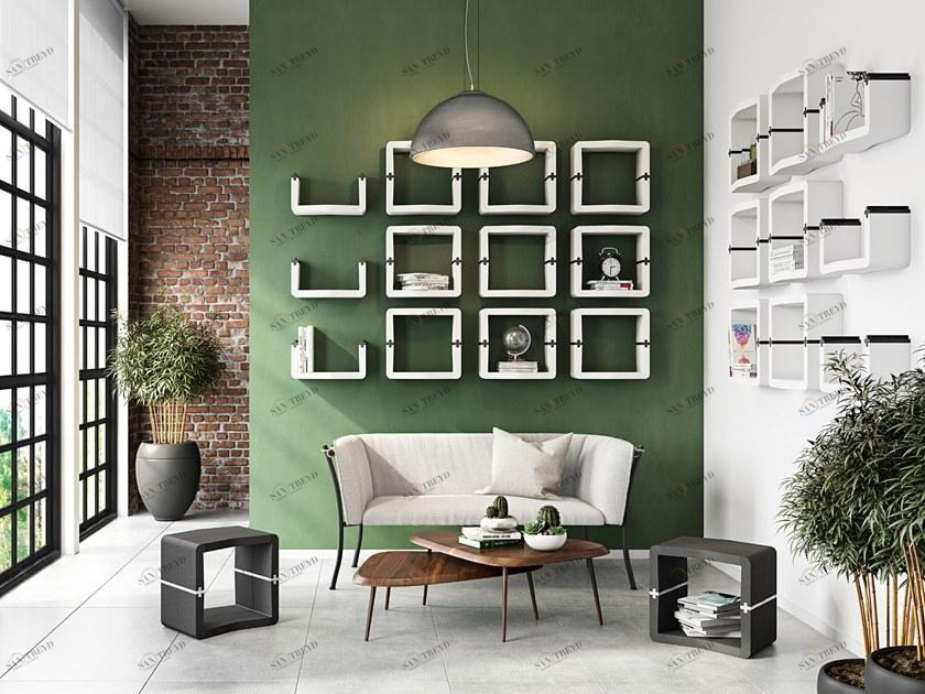 Movisi Модульный книжный шкаф / стенка sun-id-1363291