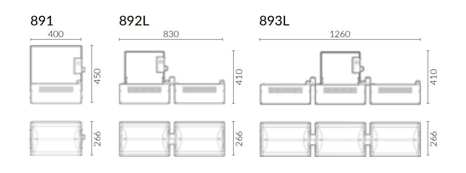 Инфракрасная электрическая плита Mo-el HATHOR DEEP ARCH-00105592 - Вид №4
