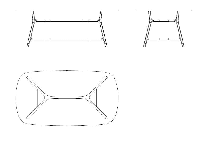 Прямоугольный стеклянный стол Morelato Джойс ARCH-00093772 - Вид №5