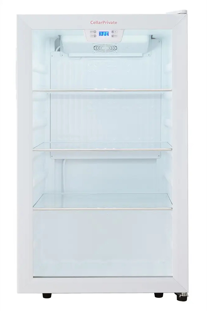 91023635 Винный шкаф Cellar Private CP034W 48x85x43 см 30 бутылок цвет белый глянец STLM-0445477