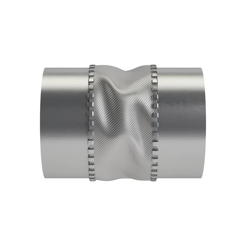 Вставка гибкая Era FI D125 мм оцинкованная сталь STLM-2102647 - Вид №1