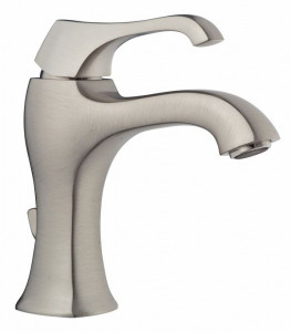 76003NS Смеситель Ares с донным клапаном для раковины, цвет зачищенный никель