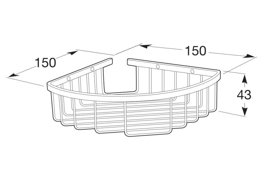Металлический держатель дозатора Roca Hotels ARCH-00078929 - Вид №6