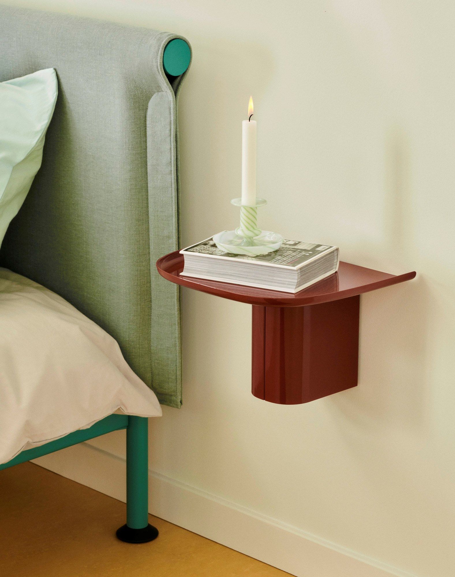 Двуспальная кровать с мягким изголовьем Hay Tamoto ARCH-00017627 - Вид №6