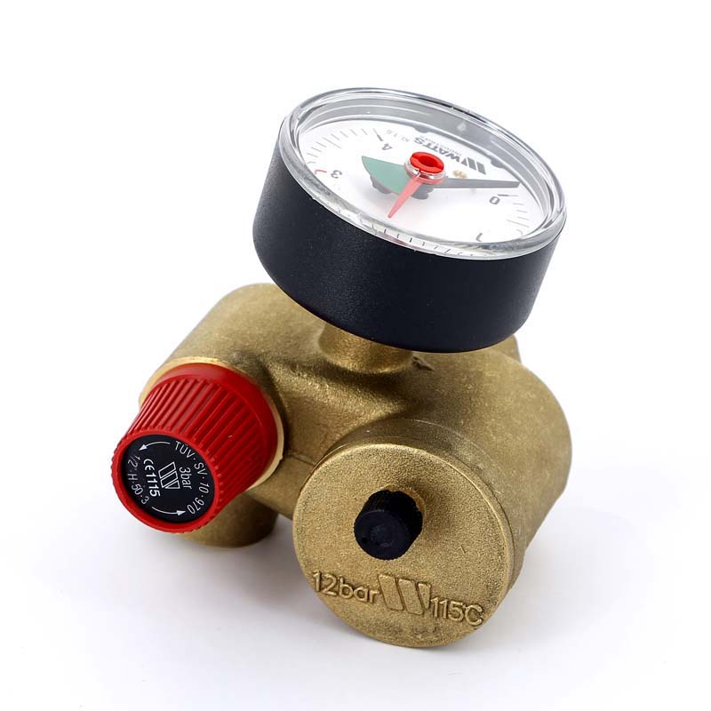 Watts KSG 30 N – группа безопасности котла латунная компактная, до 50 кВт 10005232 - Вид №4