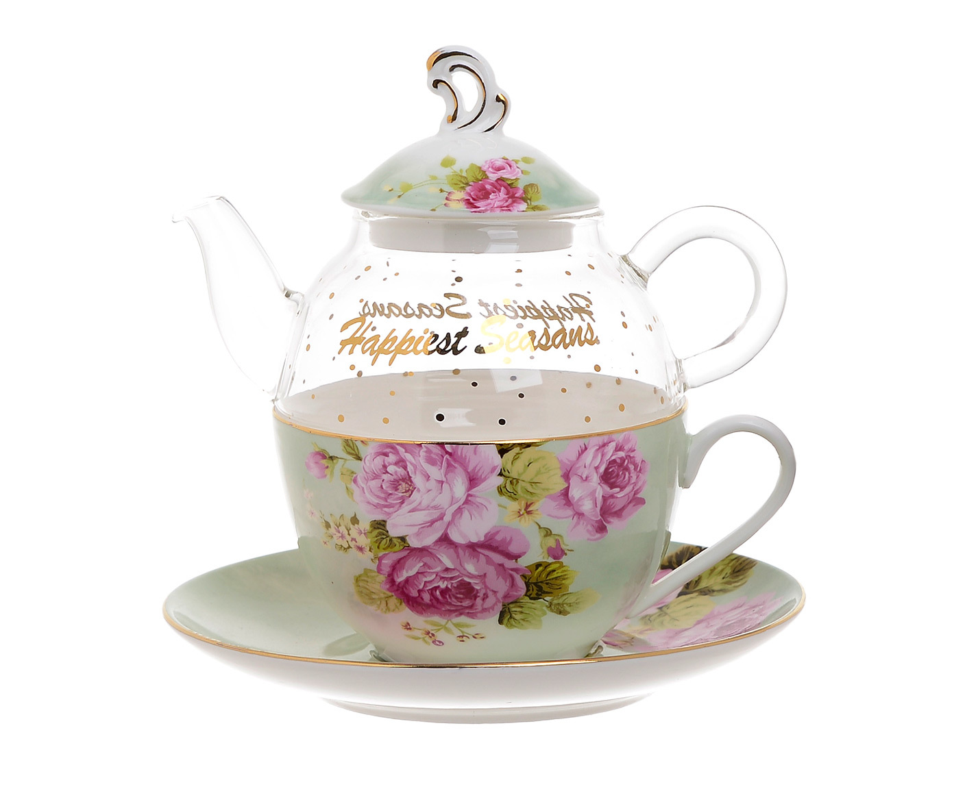 3860957.0022 Чайник заварной Фарфоровый To4rooms Греция 