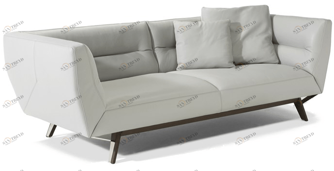 Natuzzi 3-х местный кожаный диван Positano sun-id-1411486
