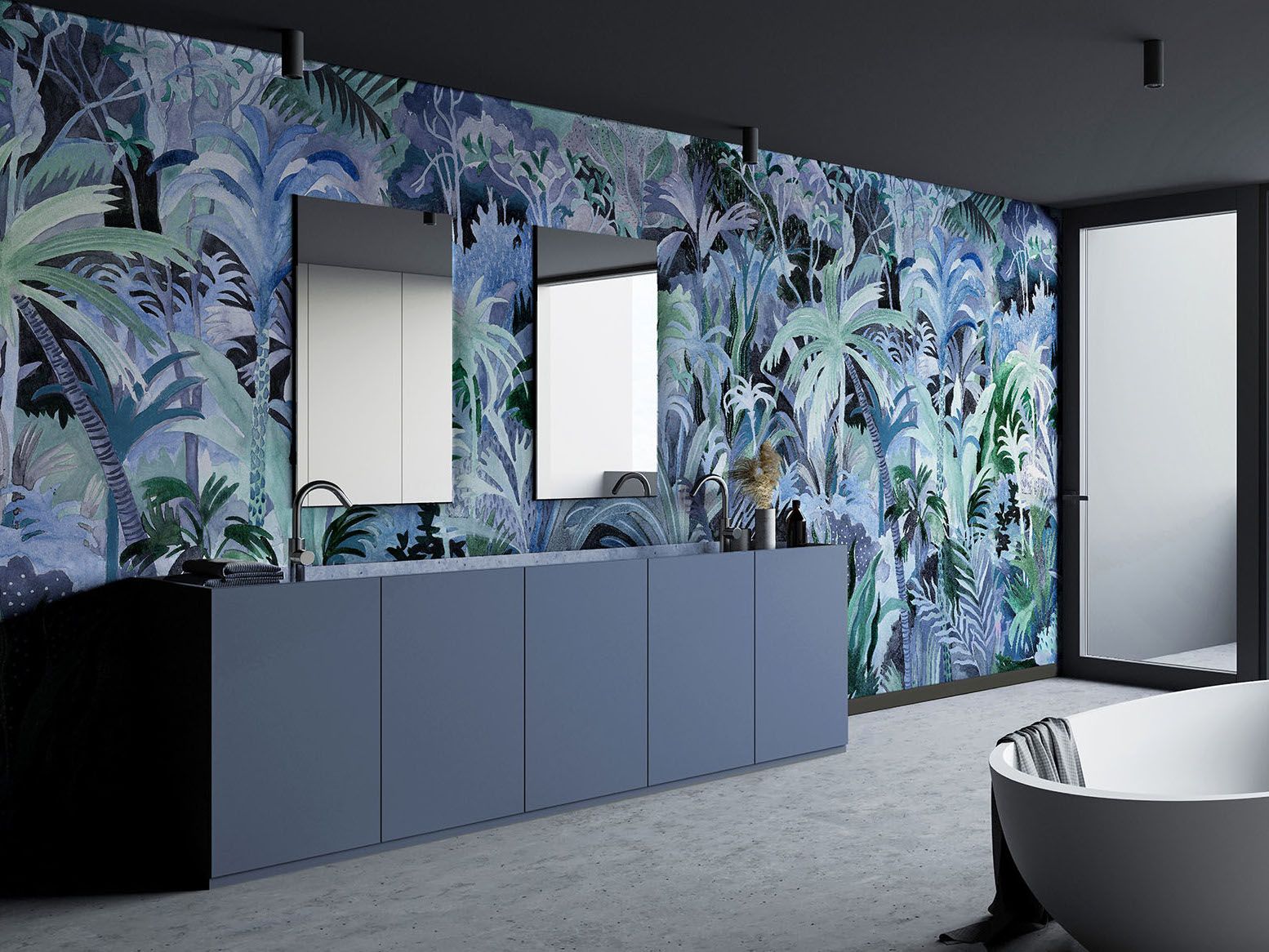 Тропические обои ПВХ бесплатно, экологически чистые, моющиеся WallPepper TUCANO ARCH-00081247