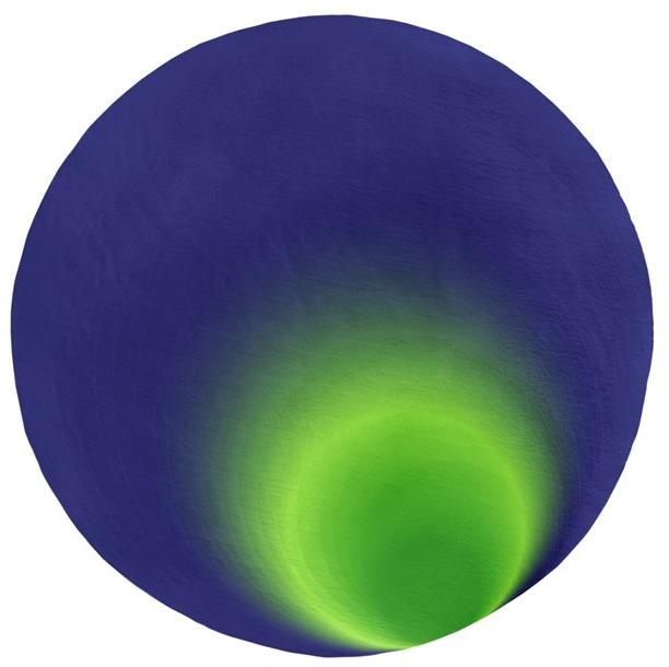 Barcelona Rugs Круглый шерстяной коврик ручной работы Designers sun-id-1370061 - Вид №2