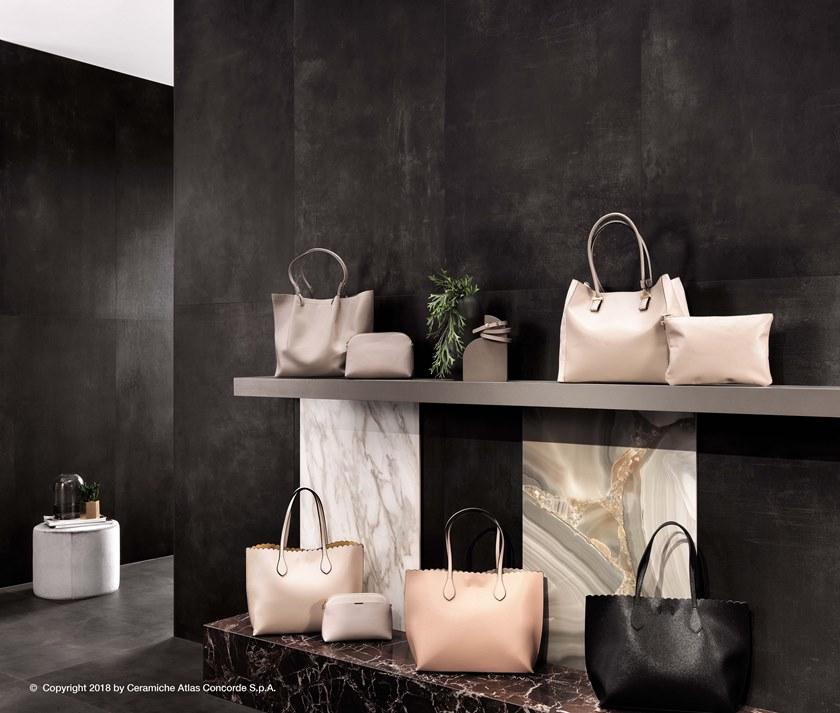 Atlas Concorde Белая плитка для стен с эффектом бетона Boost sun-id-1428030 - Вид №6