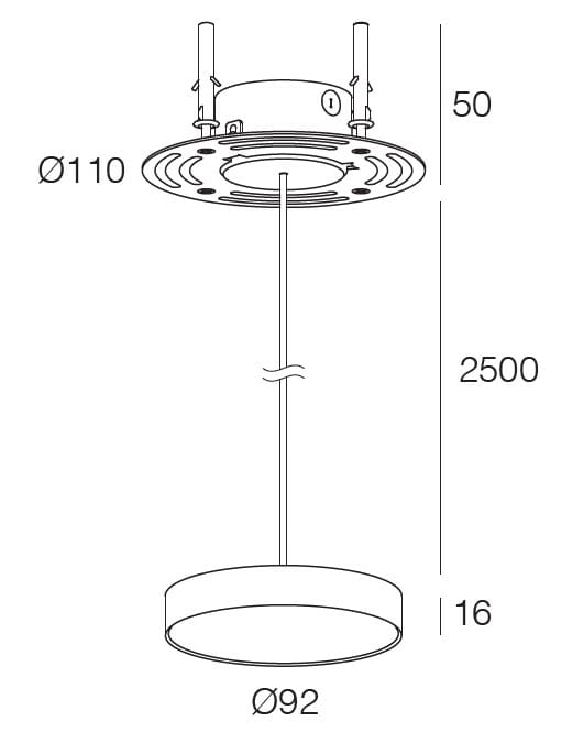 Подвесной светильник DGA LUNA ARCH-00071675 - Вид №7