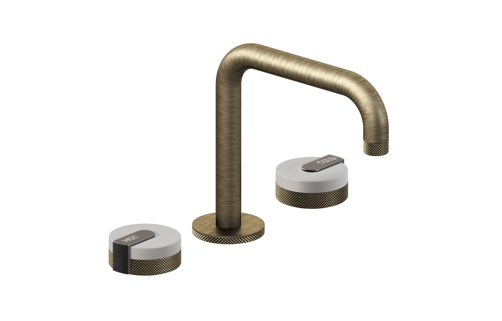 E-11511-R1WT-L1GM-VBB Смеситель для умывальника на 3 отвертия GRAFF MOD+