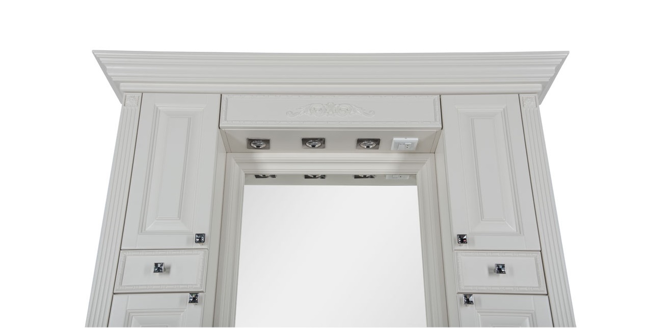 Комплект мебели Aquanet Кастильо 140 слоновая кость 00182697 - Вид №4