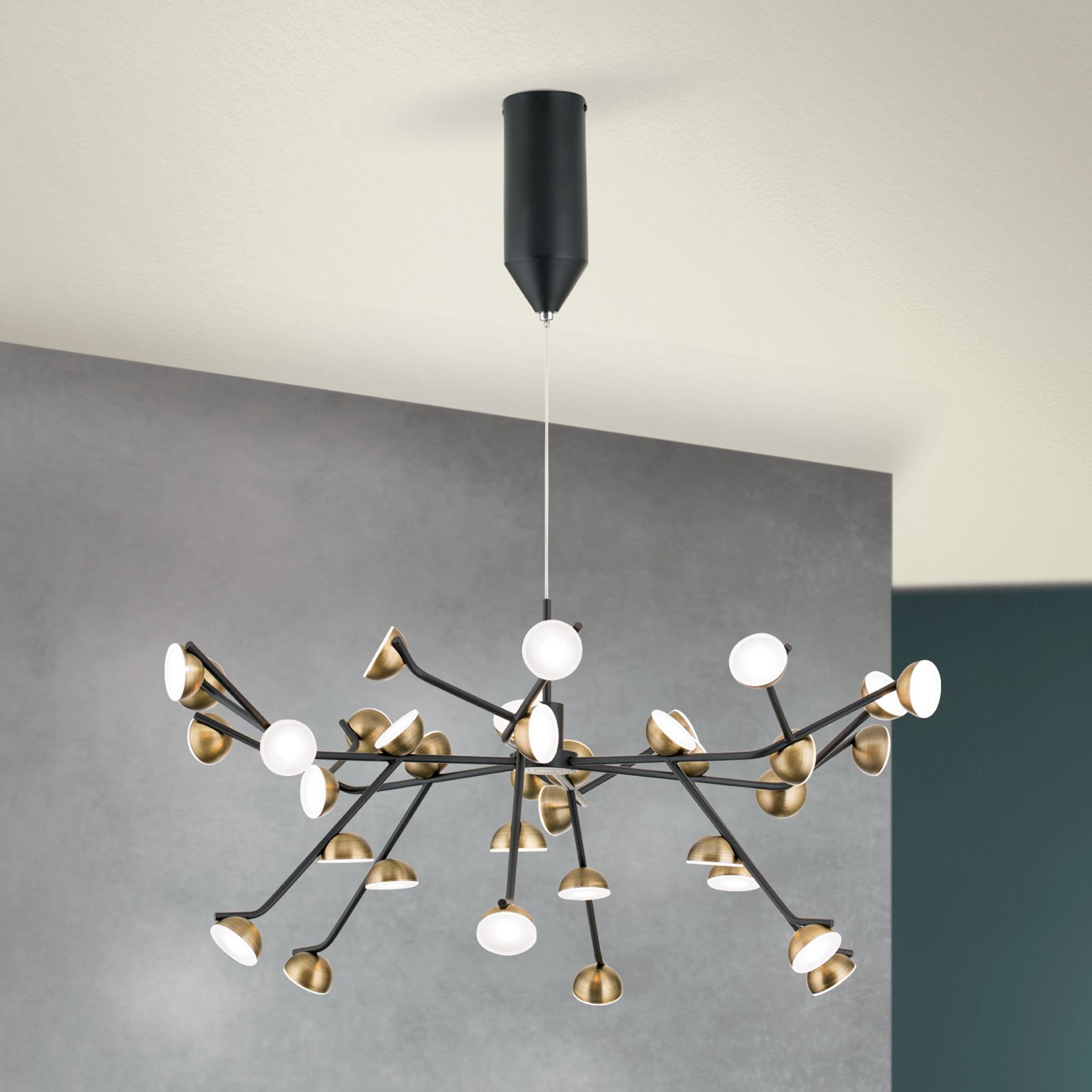 Металлический светодиодный подвесной светильник Orion Blossom ARCH-00055305 - Вид №2