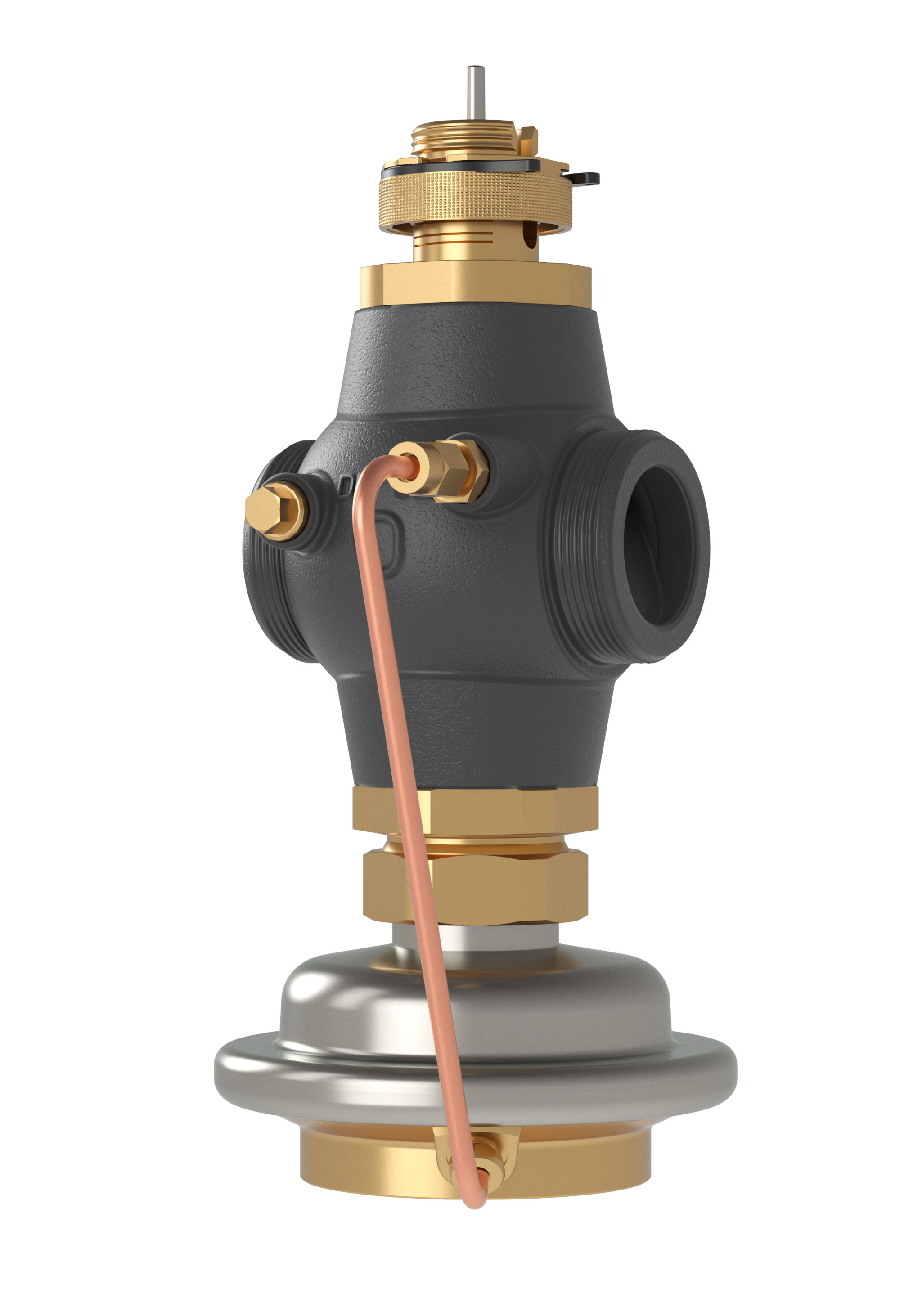 Danfoss Клапан регулирующий комбинированный AVQM с наружной резьбой или фланцевый Комб. р-рAVQM PN16 20/6,3//0,2/резьб. 003H6738  - Вид №43