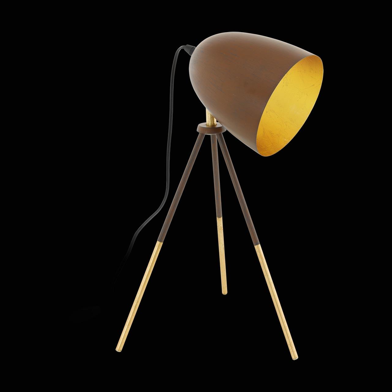 Настольная лампа Eglo Chester 1 49518 EGLO КЛАССИЧЕСКИЕ 221013 Коричневый  - Вид №1