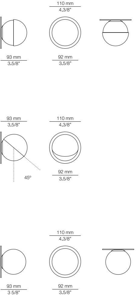 Estiluz Настенный светильник из металла с диммером Alfi A-3740a - a-3740a1 - Вид №7