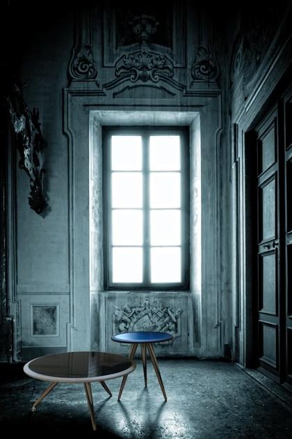 Morelato Круглый деревянный журнальный столик Carambola Art. 5607 - Вид №3