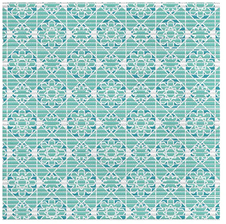 91738293 Противоскользящий коврик для ванны Вилина258463 65x150см turquoise STLM-0996262