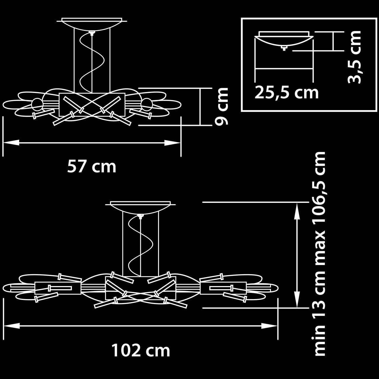 Подвесной светильник Lightstar Ovale 784344 LIGHTSTAR ДИЗАЙНЕРСКИЕ, OVALE 072224 Черный  - Вид №1
