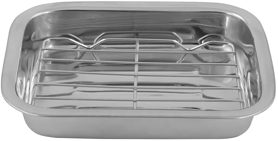 90491799 Форма для запекания Gaurav Udyog 20.50x31.40 см нержавеющая сталь цвет серебристый STLM-0868963