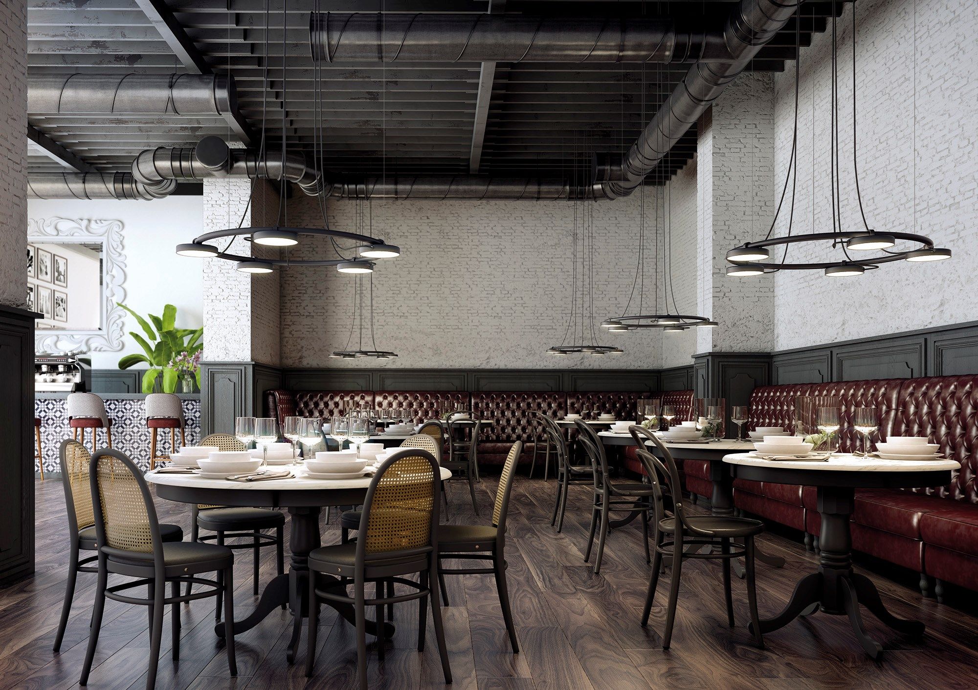 Металлический светодиодный подвесной светильник Estiluz ARCH-00094787 - Вид №6