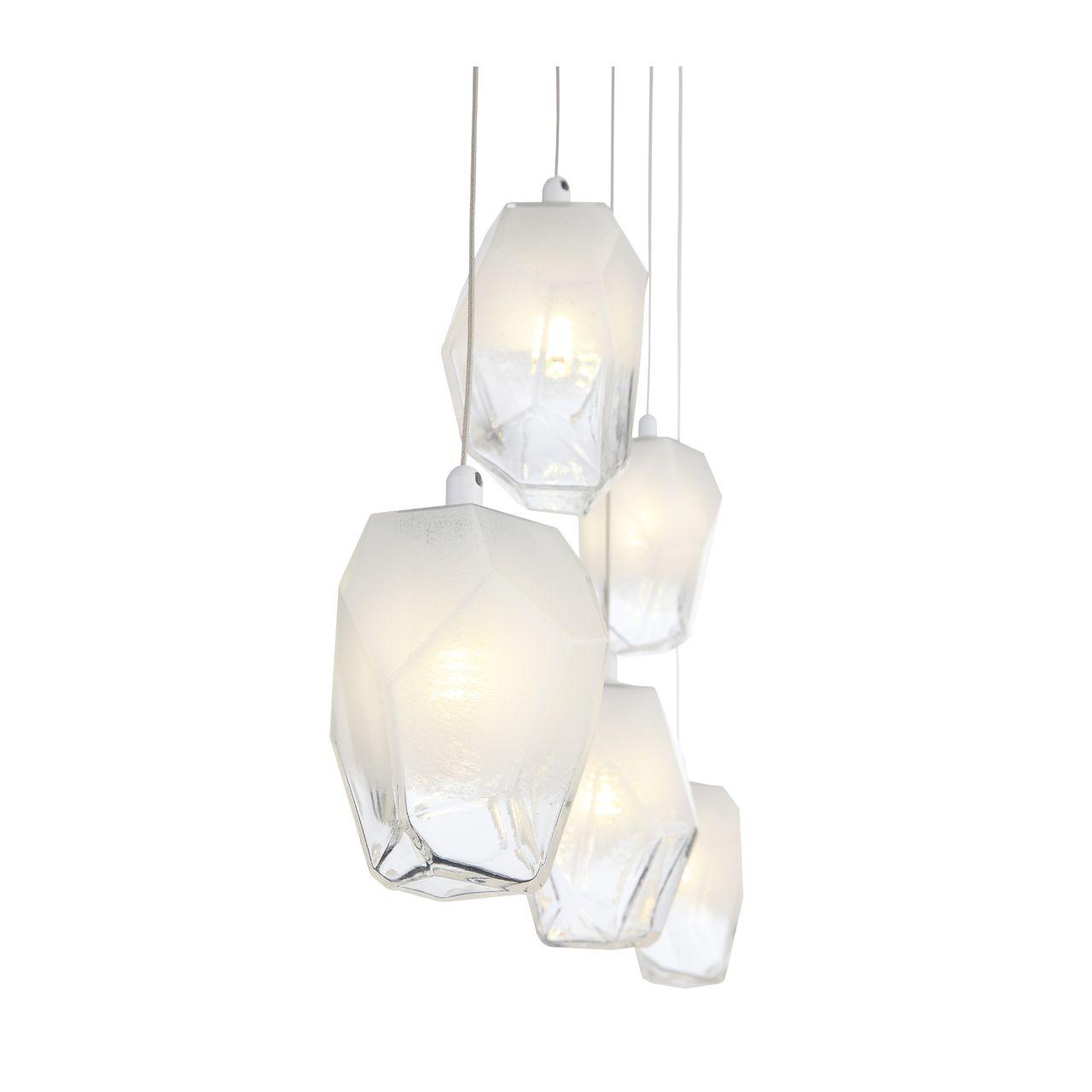 Подвесной светильник белый Pureza SL1153.513.05 ST LUCE ДИЗАЙНЕРСКИЕ, PUREZA 00-3890134 Белый  - Вид №2
