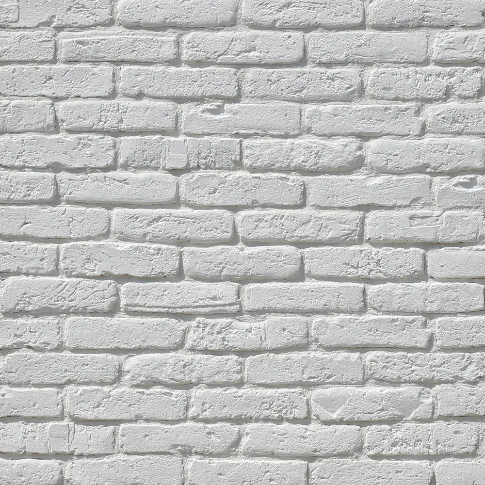 Камень искусственный Monte Alba Берген Брик белый меловый 1.554м² STLM-2041964